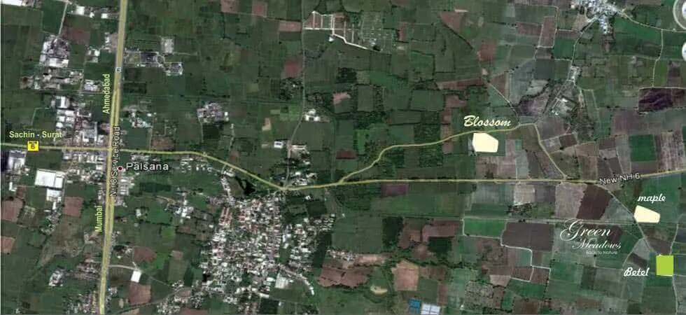 Blossom Project Location Map and Connectivity