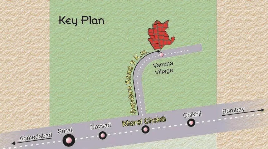 Kutir Project Location Map by 99 Developers